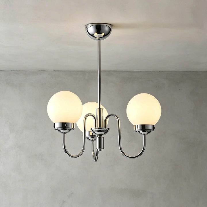 Elliot Modern Elegant Glass Globe Chandelier for Dining Room | Vinlighting