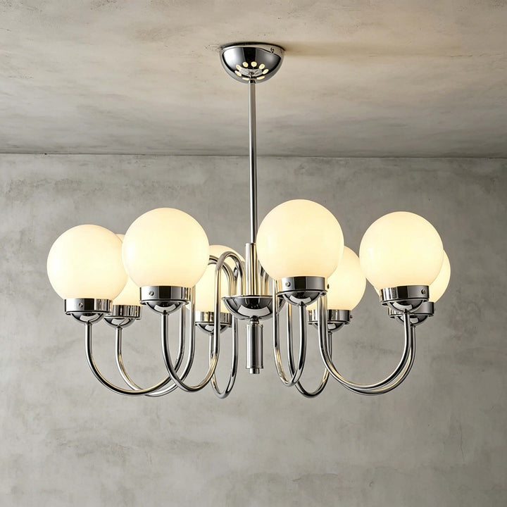 Elliot Modern Elegant Glass Globe Chandelier for Dining Room | Vinlighting