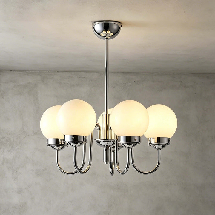 Elliot Modern Elegant Glass Globe Chandelier for Dining Room | Vinlighting