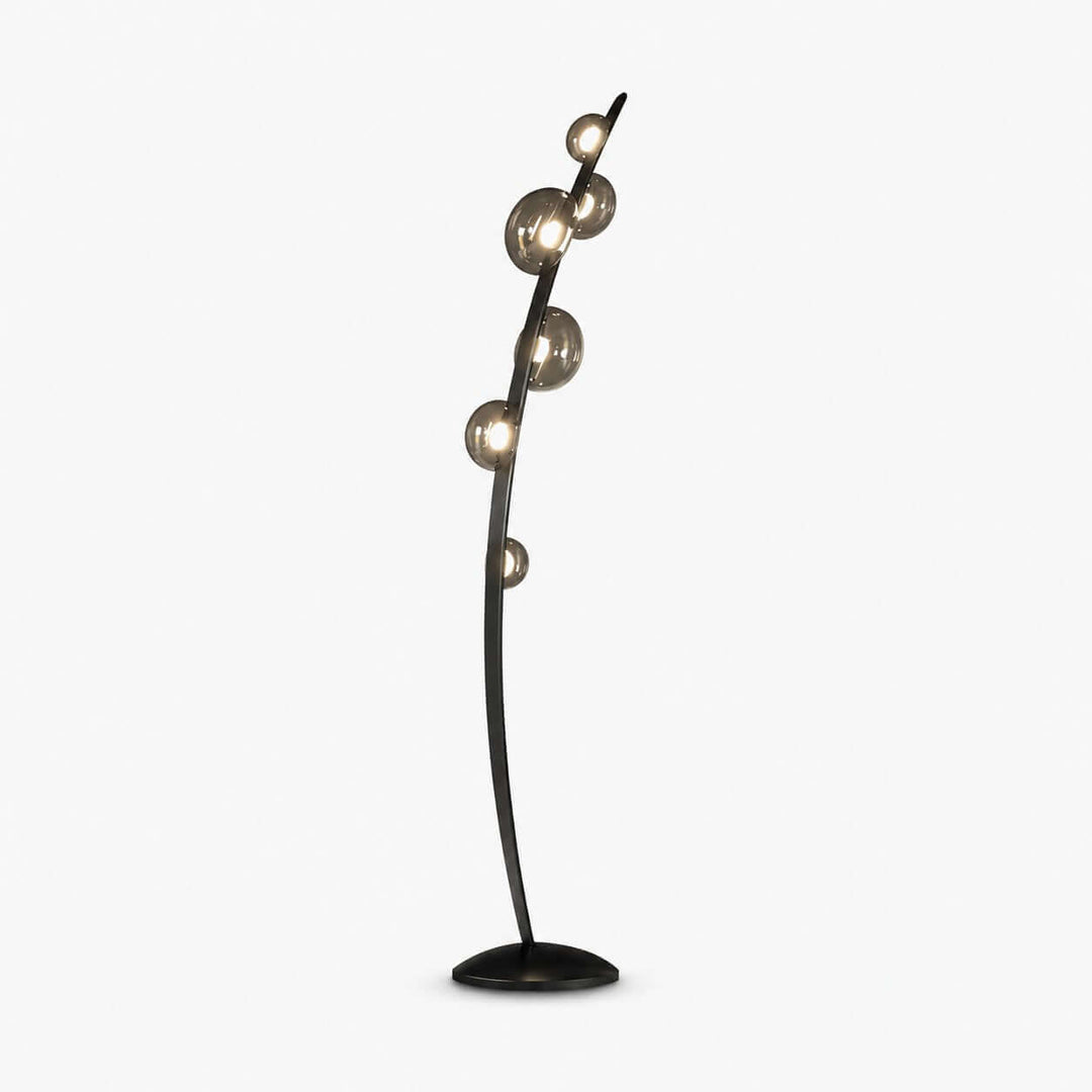 Ellory Floor Lamp| Glass LED Floor Lamp for Living Room | Vinlighting