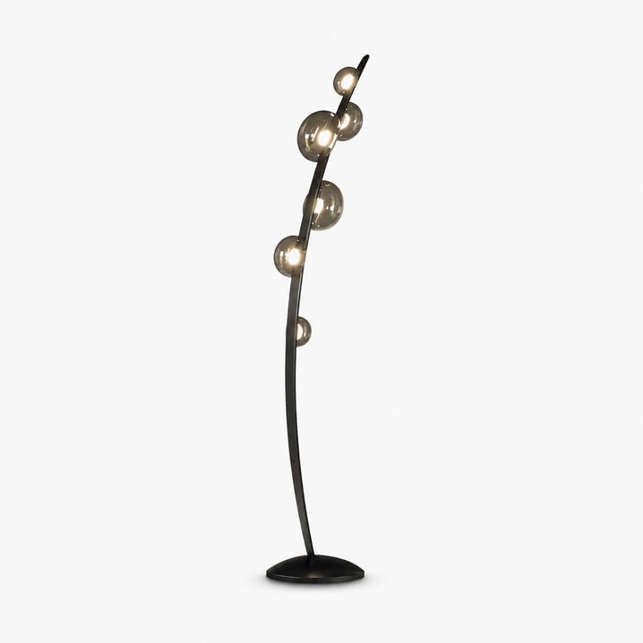 Ellory Floor Lamp| Glass LED Floor Lamp for Living Room | Vinlighting