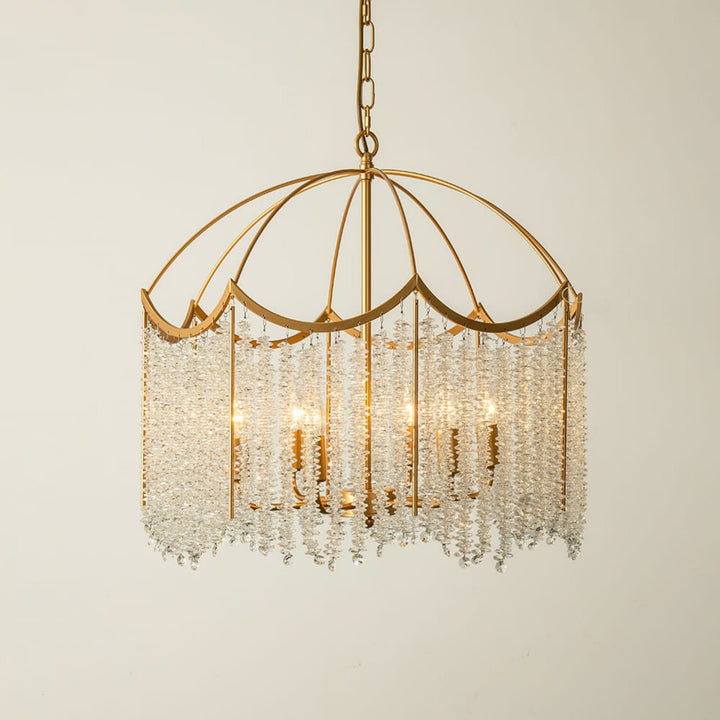 Elonique Chandelier – Contemporary Vintage Crystal Light