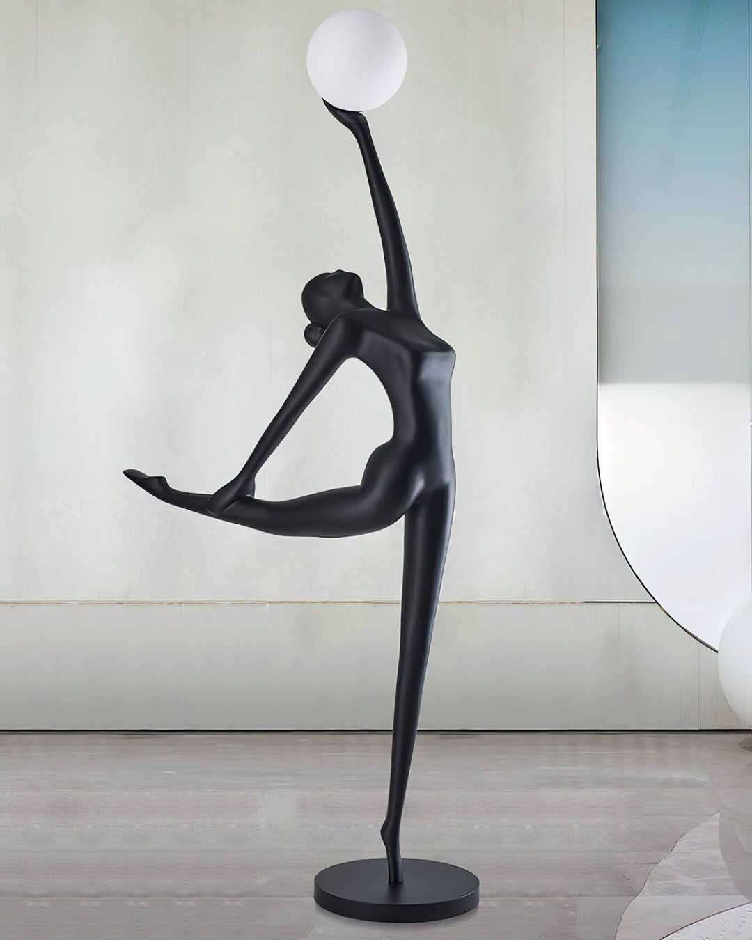 Elvani Resin Floor Lamp – Modern Creative Resin Art Sculpture