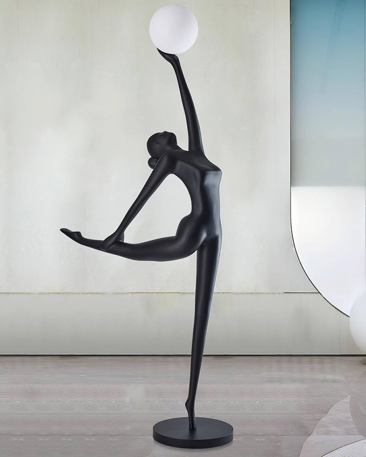 Elvani Resin Floor Lamp – Modern Creative Resin Art Sculpture