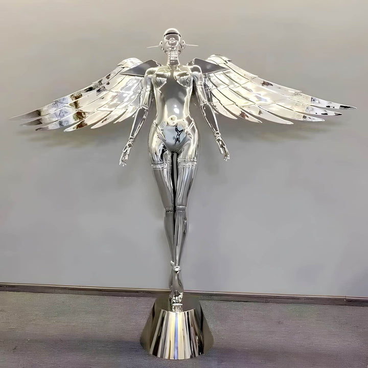 Elvion Angel Floor Lamp - Resin Art Sculpture Decorative Lighting