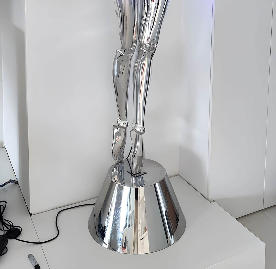 Elvion Angel Floor Lamp - Resin Art Sculpture Decorative Lighting