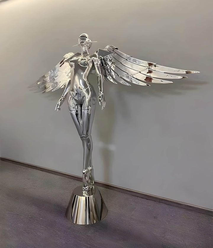 Elvion Angel Floor Lamp - Resin Art Sculpture Decorative Lighting