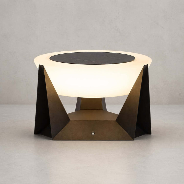 Elvuno Outdoor Lamp - Modern Patio Gate Pole Light