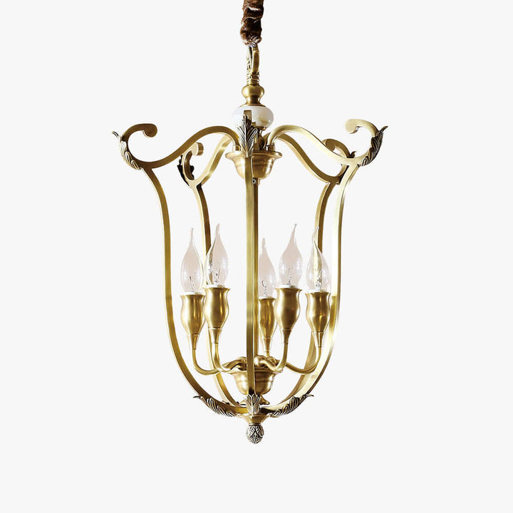 Elyra Vuno Chandelier – Classic American Retro Lighting Decor