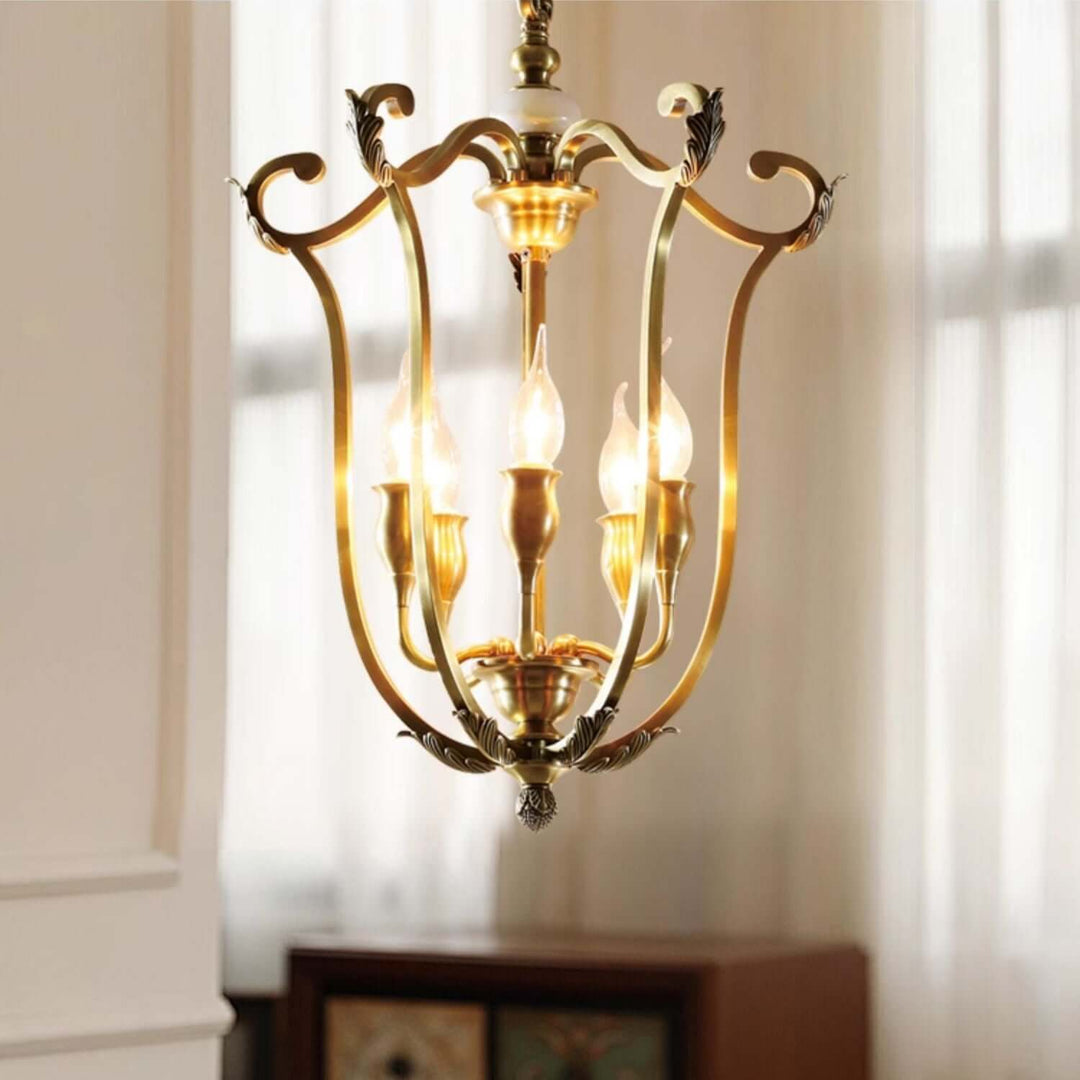 Elyra Vuno Chandelier – Classic American Retro Lighting Decor