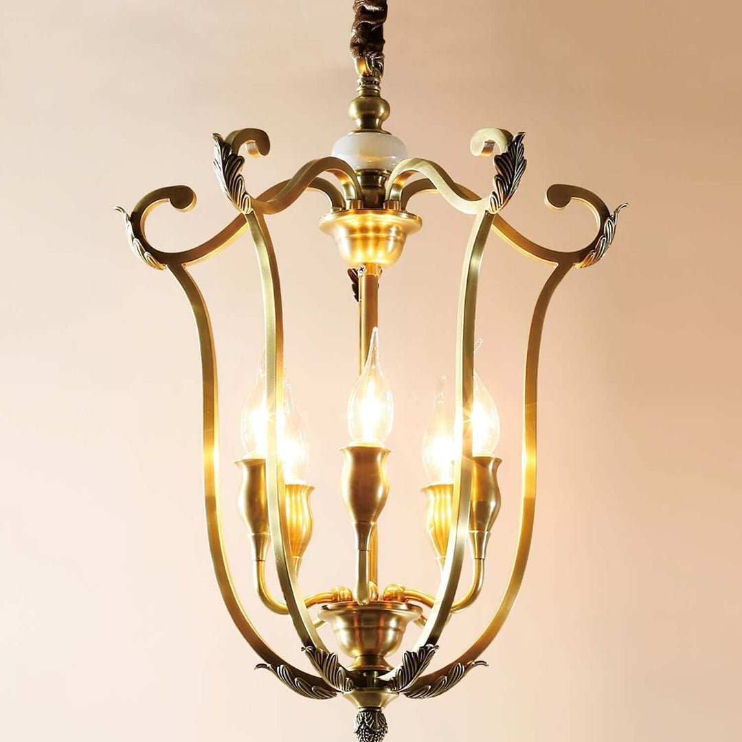 Elyra Vuno Chandelier – Classic American Retro Lighting Decor