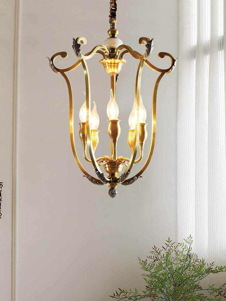 Elyra Vuno Chandelier – Classic American Retro Lighting Decor