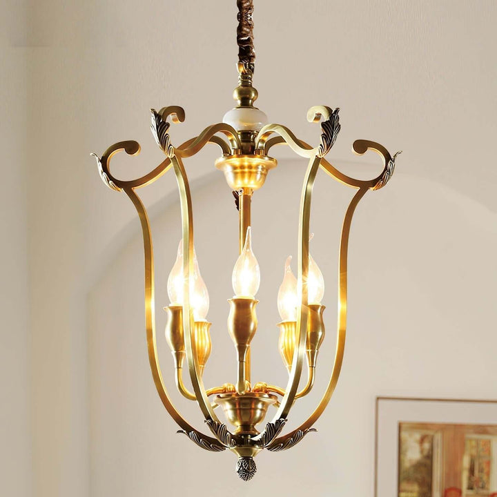 Elyra Vuno Chandelier – Classic American Retro Lighting Decor