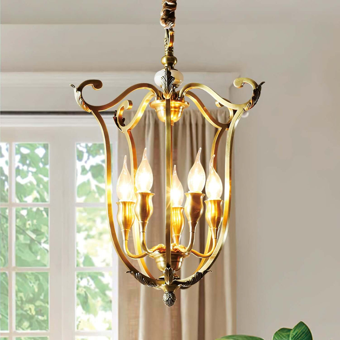Elyra Vuno Chandelier – Classic American Retro Lighting Decor