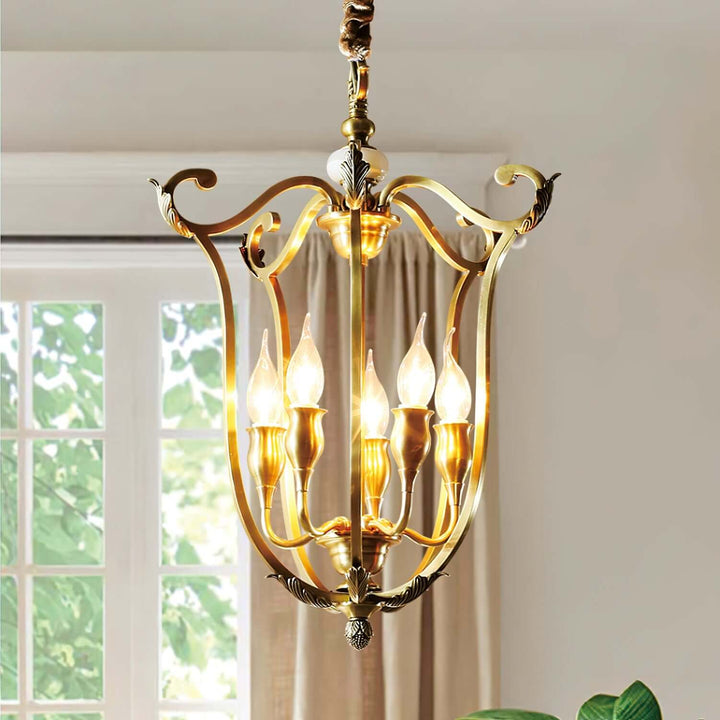 Elyra Vuno Chandelier – Classic American Retro Lighting Decor