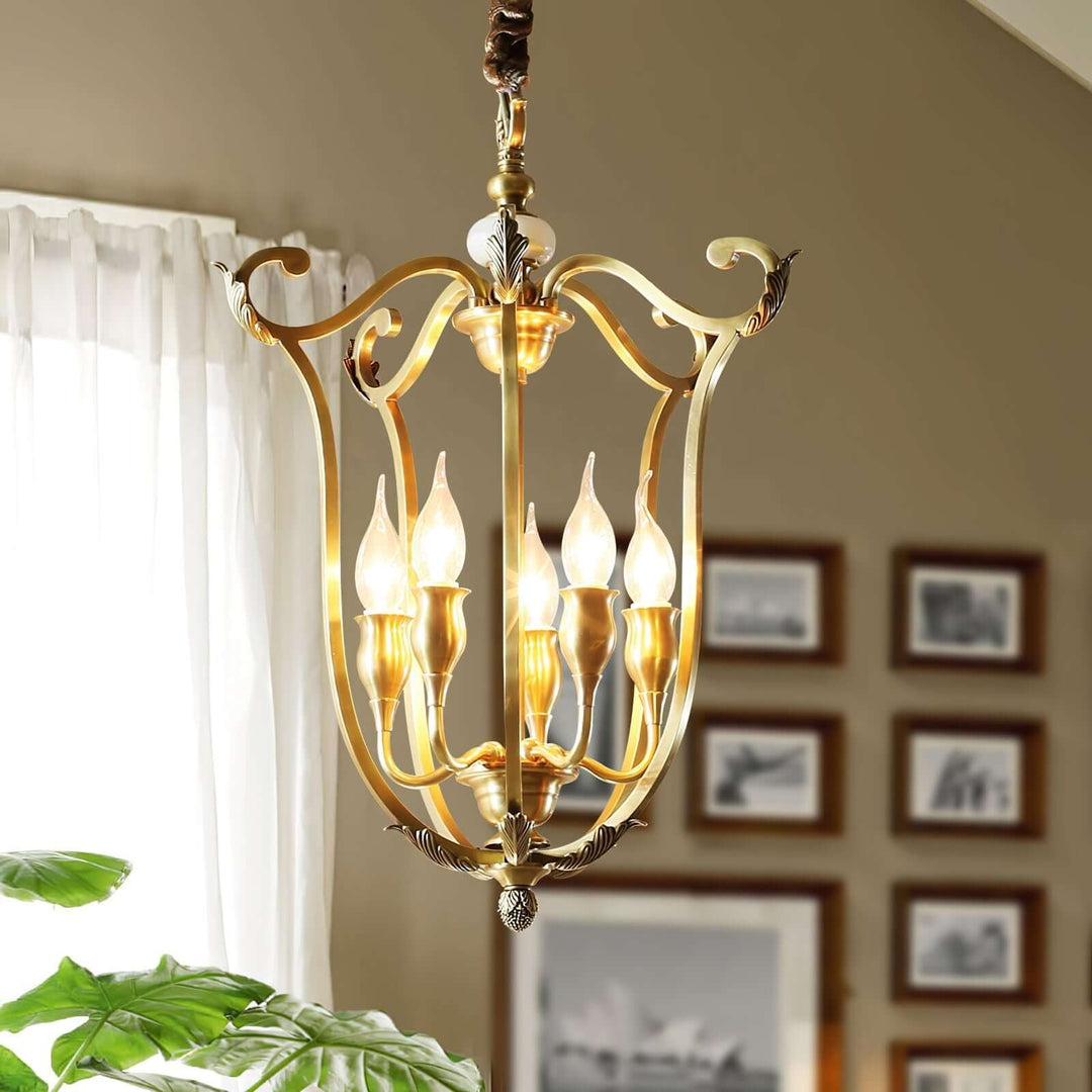Elyra Vuno Chandelier – Classic American Retro Lighting Decor