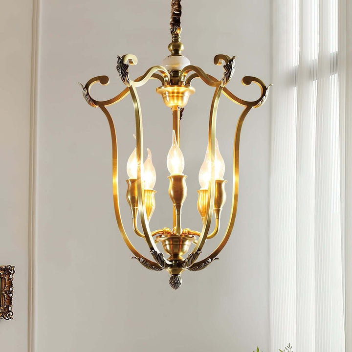 Elyra Vuno Chandelier – Classic American Retro Lighting Decor