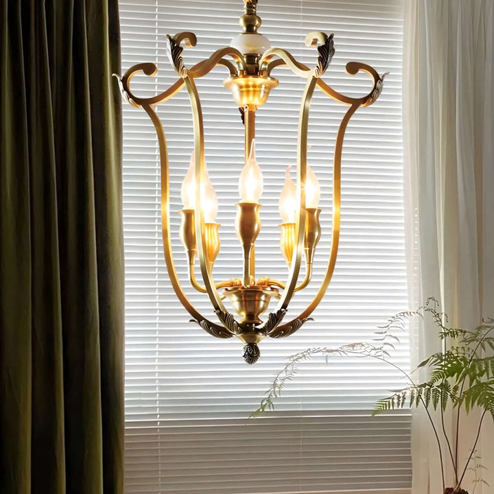 Elyra Vuno Chandelier – Classic American Retro Lighting Decor