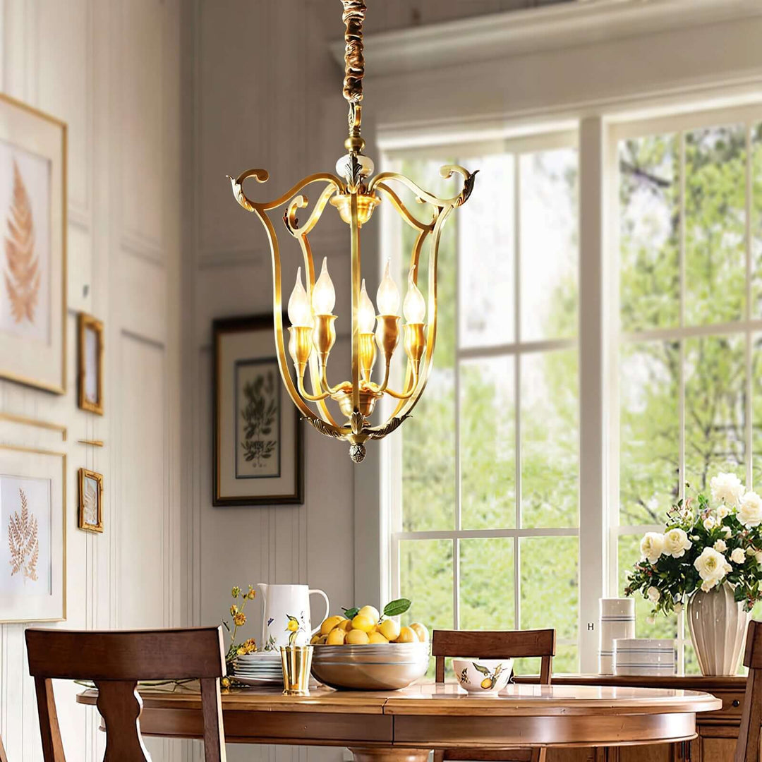 Elyra Vuno Chandelier – Classic American Retro Lighting Decor