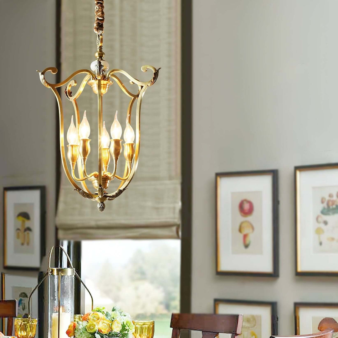 Elyra Vuno Chandelier – Classic American Retro Lighting Decor