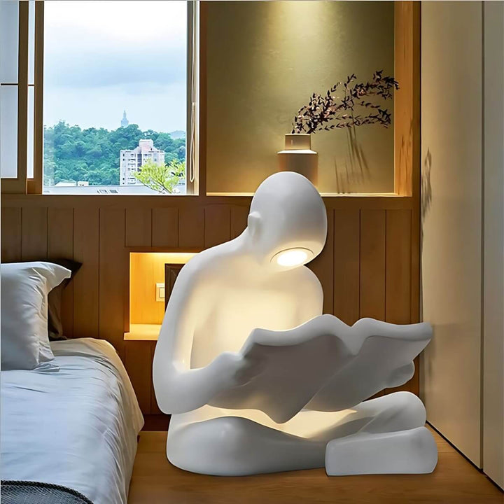 Elyvia Reading Sculpture Floor Lamp | Nordic Light Luxury Creativity