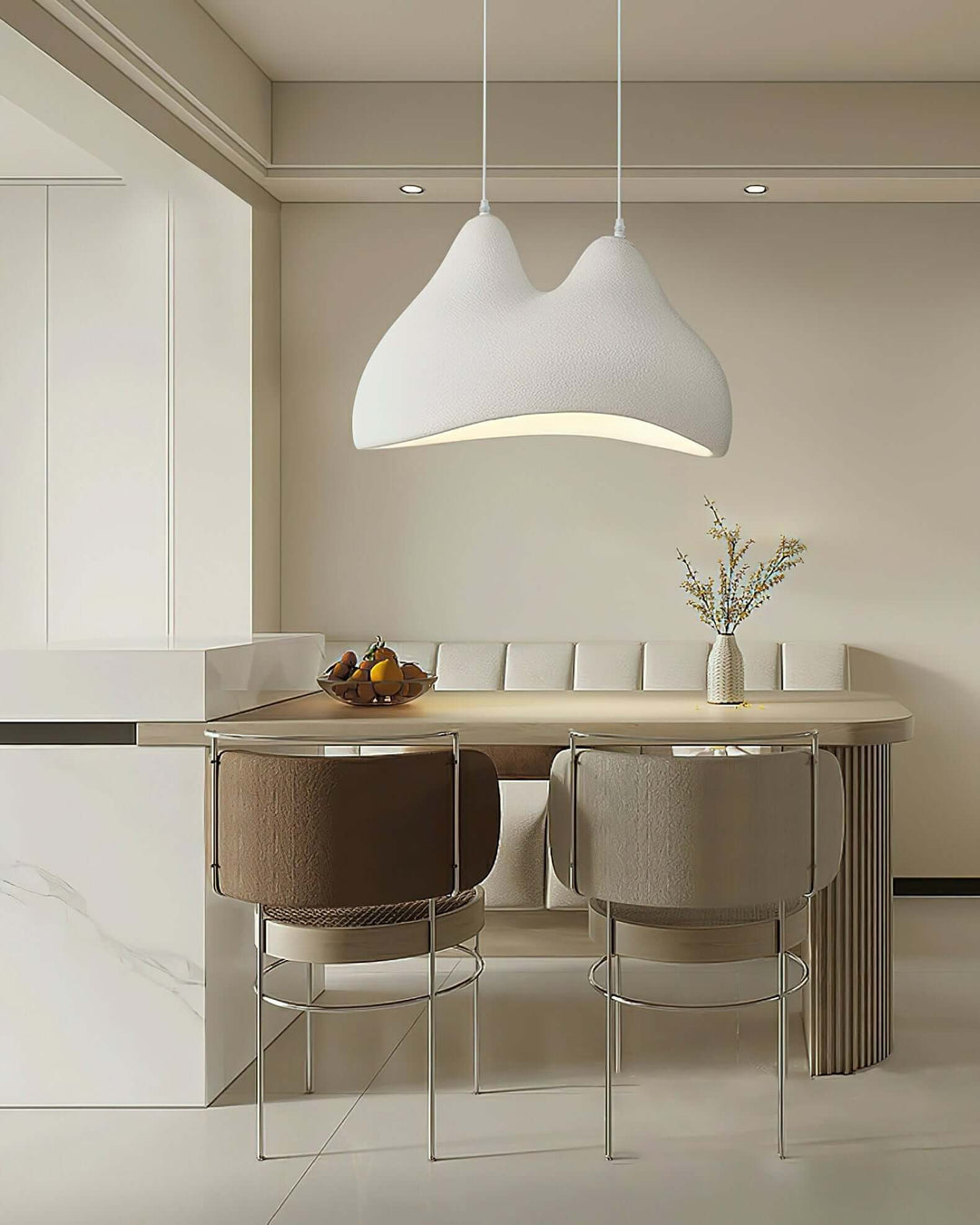 Eryno Resin Pendant Lamp - Modern Minimalist Lighting Fixture