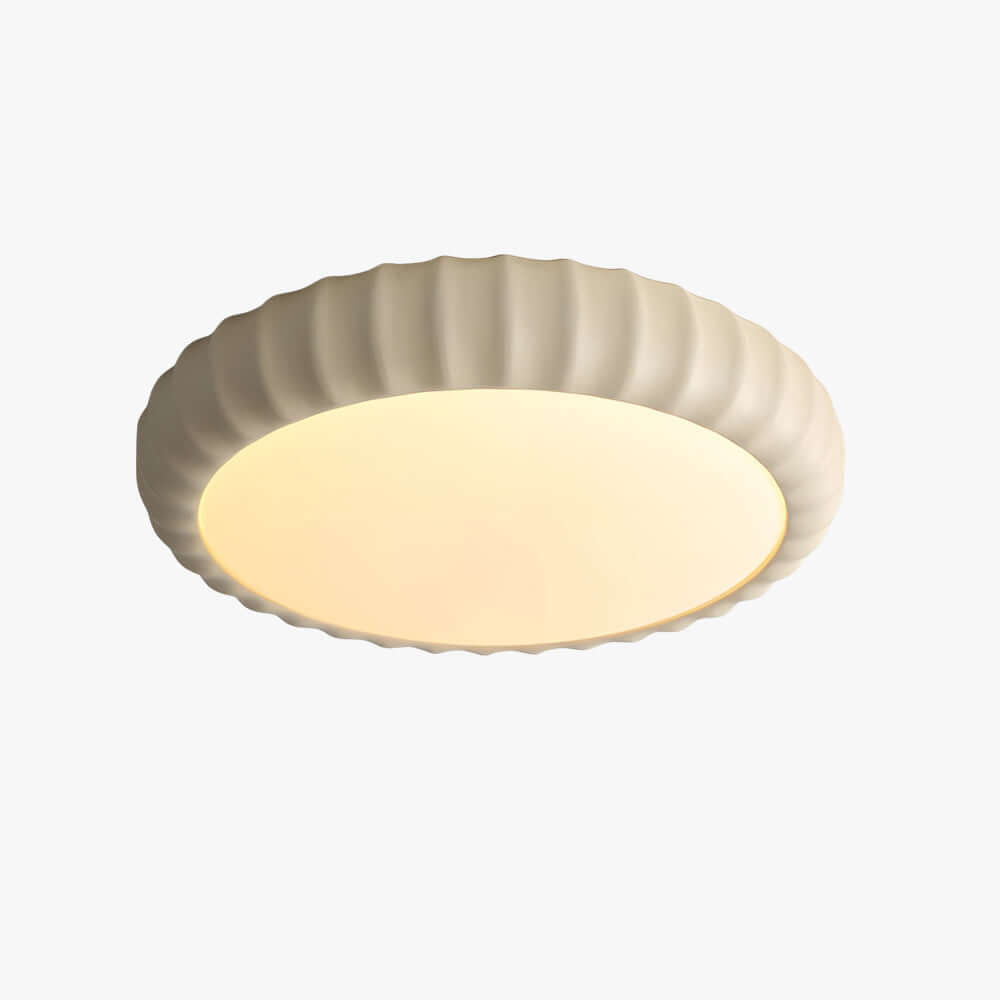 Evolix Ceiling Lamp – French Minimalist Round Bedroom Lamp