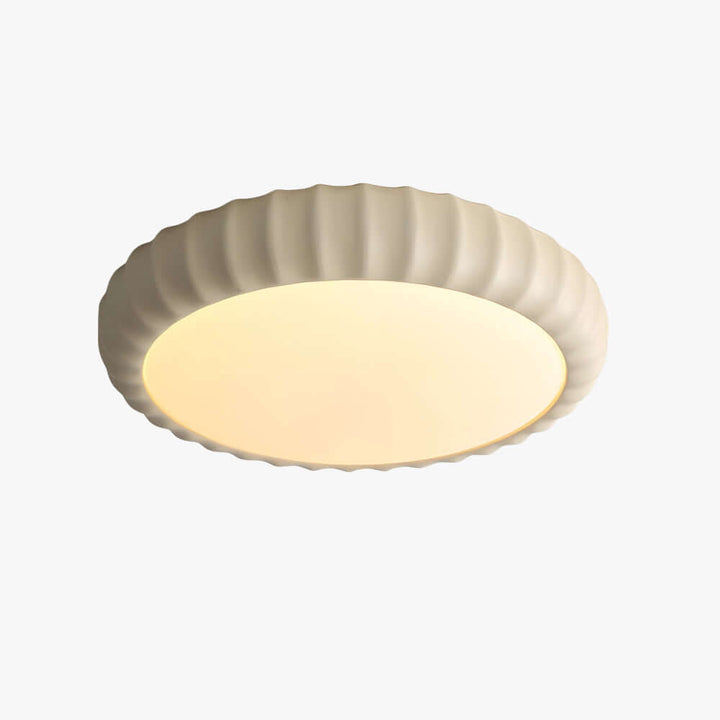 Evolix Ceiling Lamp – French Minimalist Round Bedroom Lamp