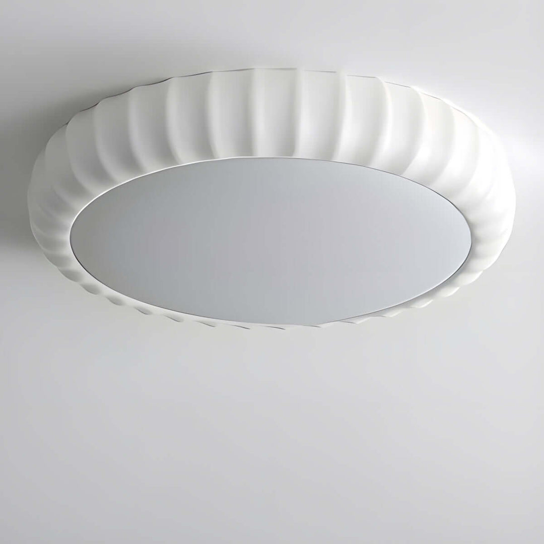 Evolix Ceiling Lamp – French Minimalist Round Bedroom Lamp