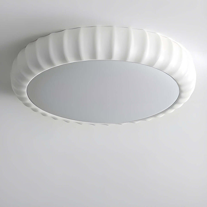 Evolix Ceiling Lamp – French Minimalist Round Bedroom Lamp