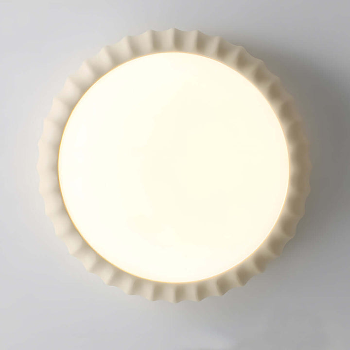 Evolix Ceiling Lamp – French Minimalist Round Bedroom Lamp