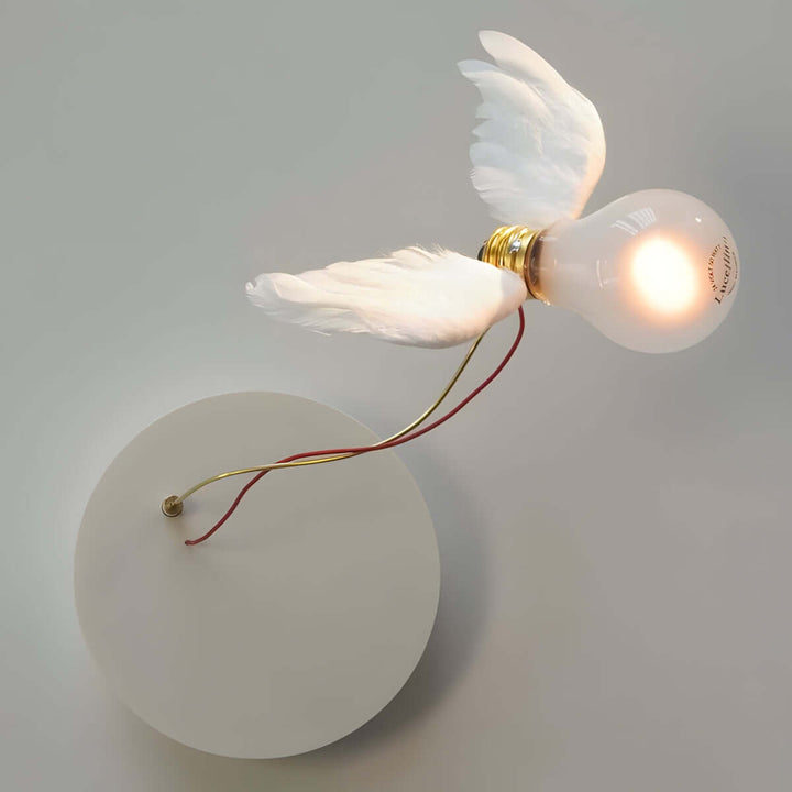 Fandelo Wall Lamp – Creative Feather Wall Decorative Lamp