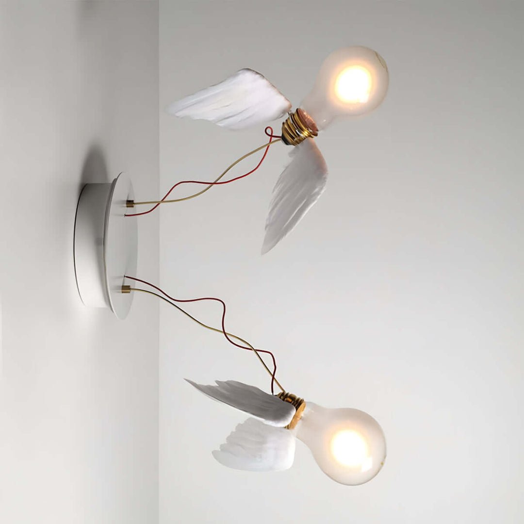 Fandelo Wall Lamp – Creative Feather Wall Decorative Lamp