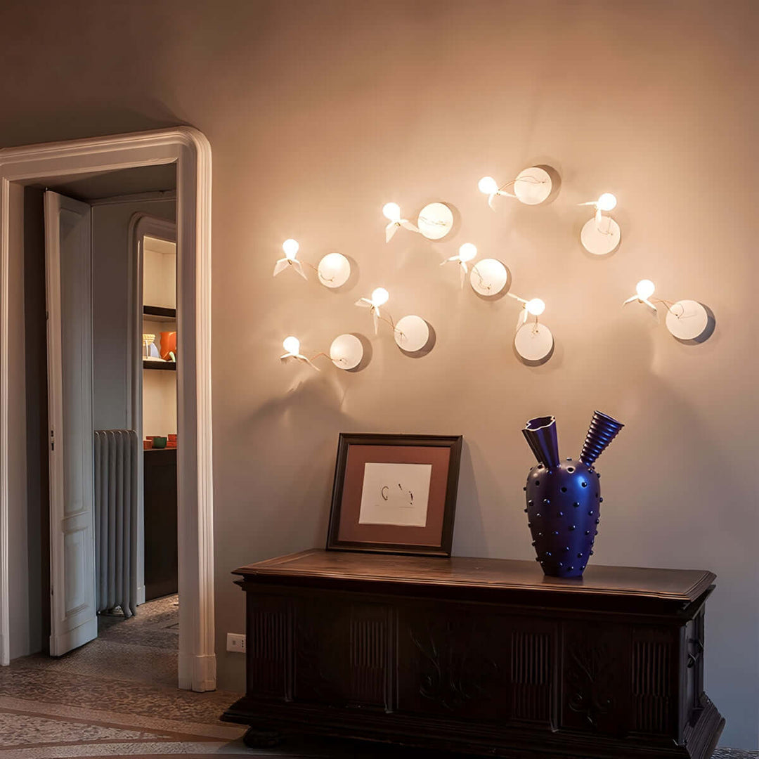 Fandelo Wall Lamp – Creative Feather Wall Decorative Lamp