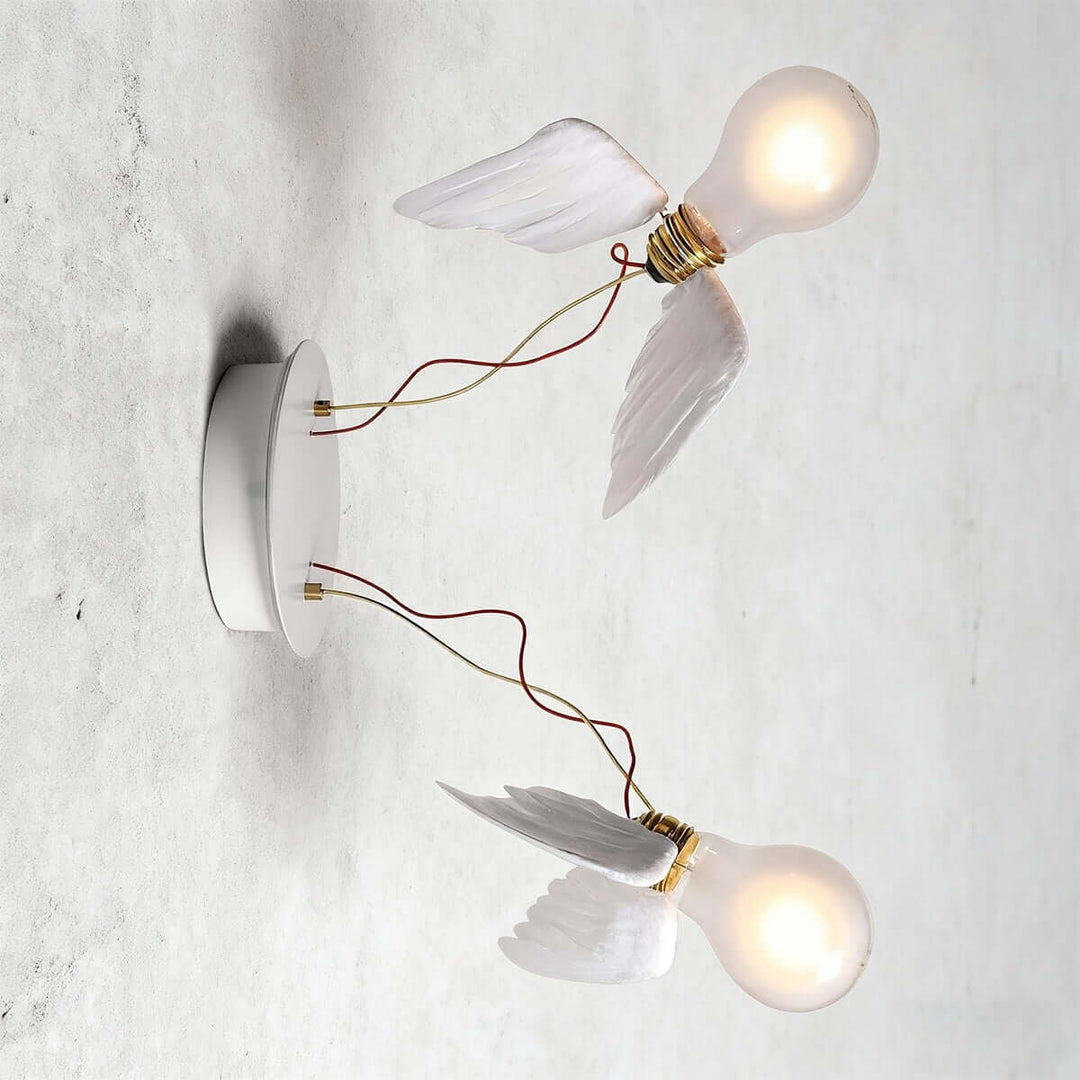 Fandelo Wall Lamp – Creative Feather Wall Decorative Lamp