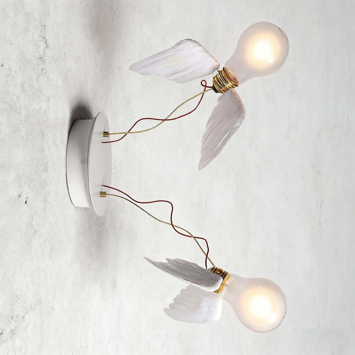 Fandelo Wall Lamp – Creative Feather Wall Decorative Lamp