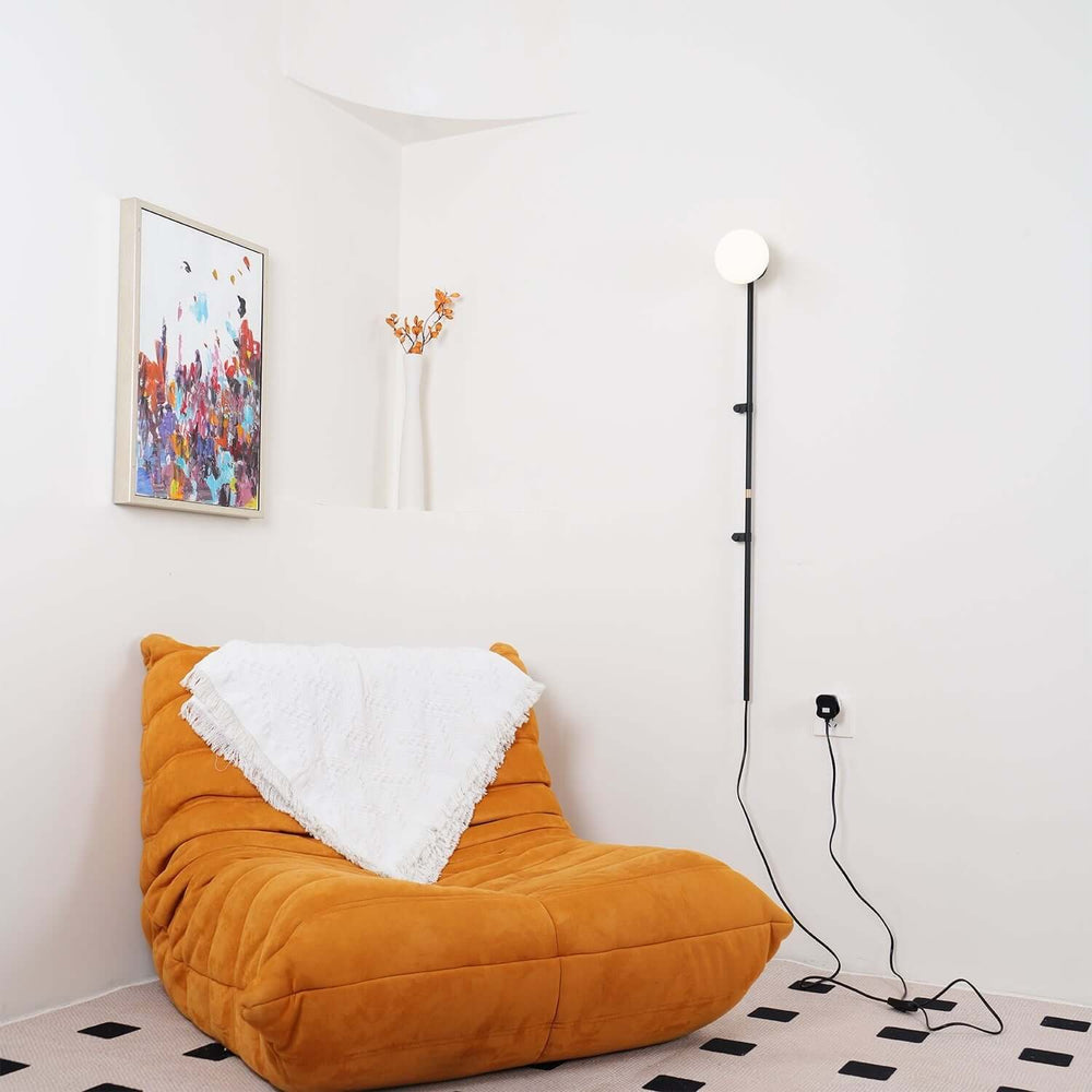 Farethi Plug-In Wall Lamp – Nordic Modern Glass Light
