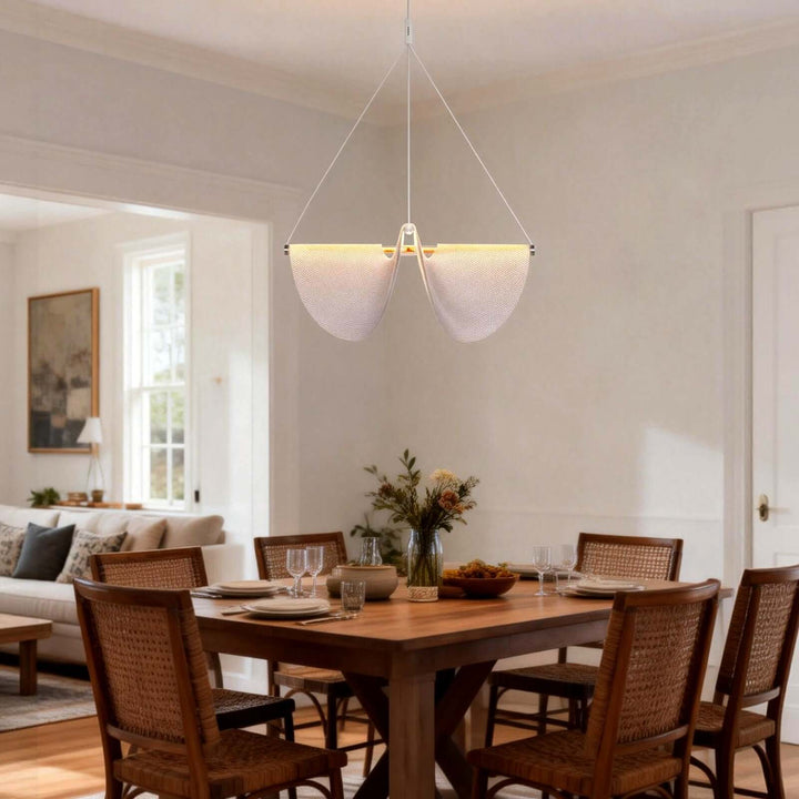 Felviora Pendant Lamp – Modern Elegant Fabric Chandelier