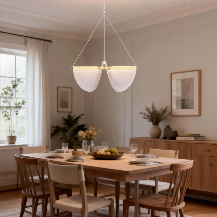 Felviora Pendant Lamp – Modern Elegant Fabric Chandelier
