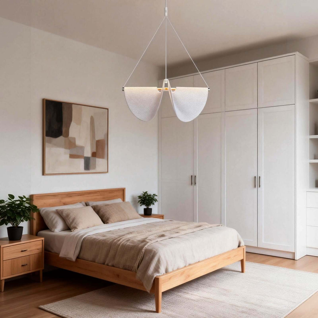 Felviora Pendant Lamp – Modern Elegant Fabric Chandelier