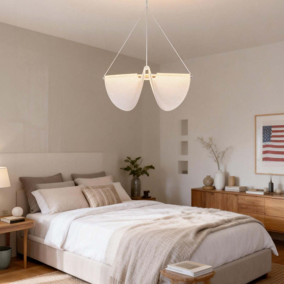 Felviora Pendant Lamp – Modern Elegant Fabric Chandelier