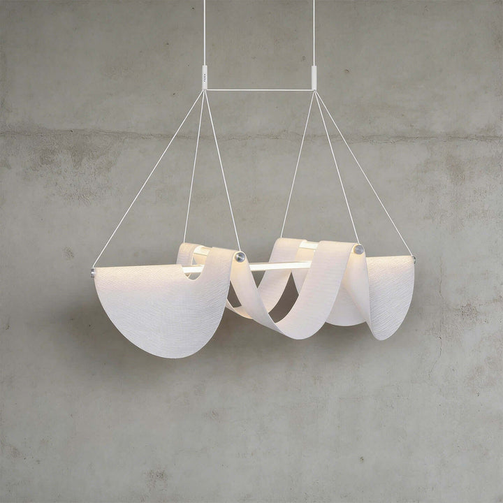 Felviora Pendant Lamp – Modern Elegant Fabric Chandelier