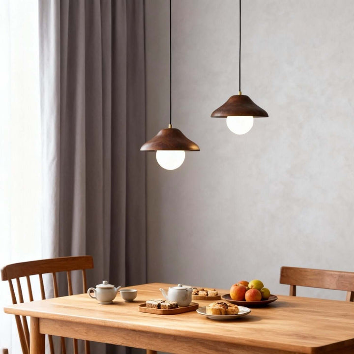 Fenaro Pendant Light - Nordic Minimalist Wood Bar Lamp