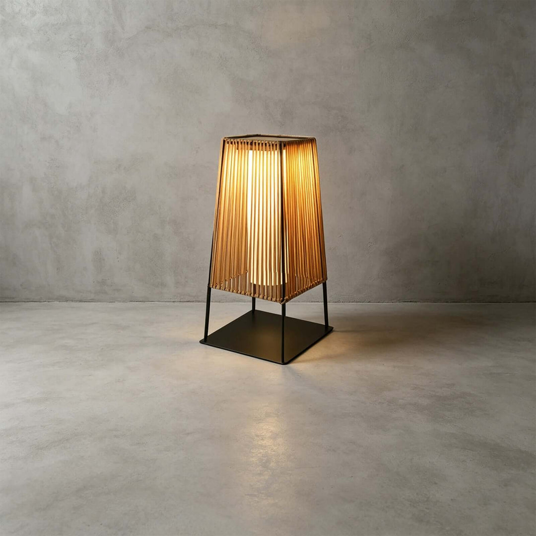 Fenlow Outdoor Light - Stylish Solar Plastic Rattan Light