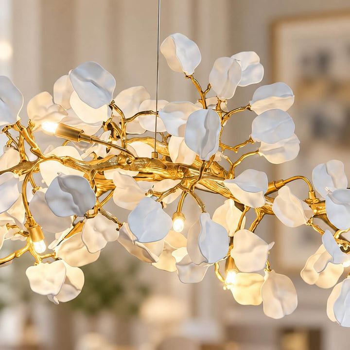 Fenrali Modern Linear Chandelier for Dining Rooms and Kitchen Islands