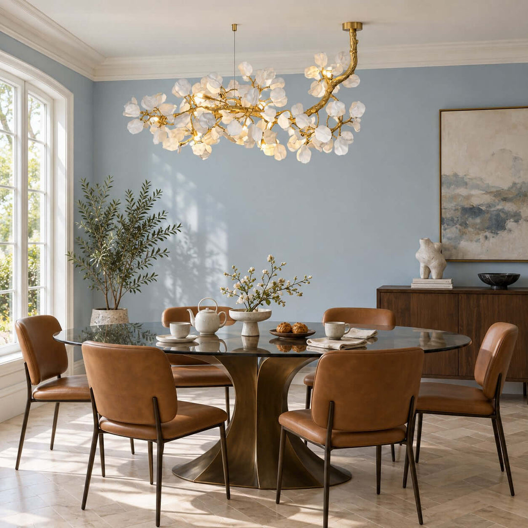 Fenrali Modern Linear Chandelier for Dining Rooms and Kitchen Islands