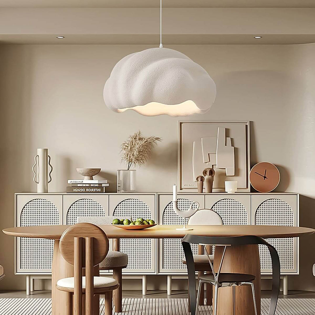 Feyno Resin Pendant Lamp - Nordic Cream Style Creative Pendant Light