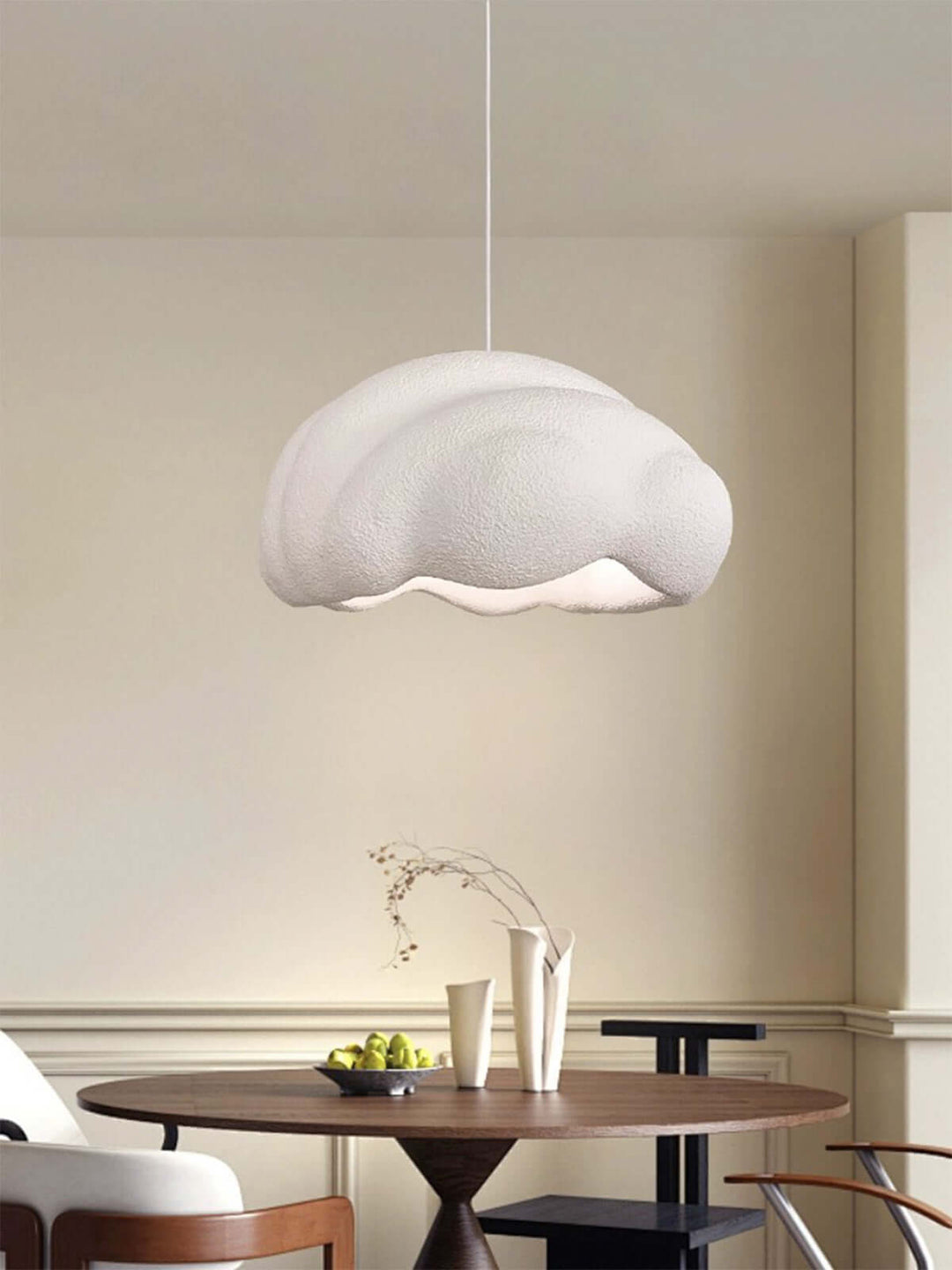Feyno Resin Pendant Lamp - Nordic Cream Style Creative Pendant Light