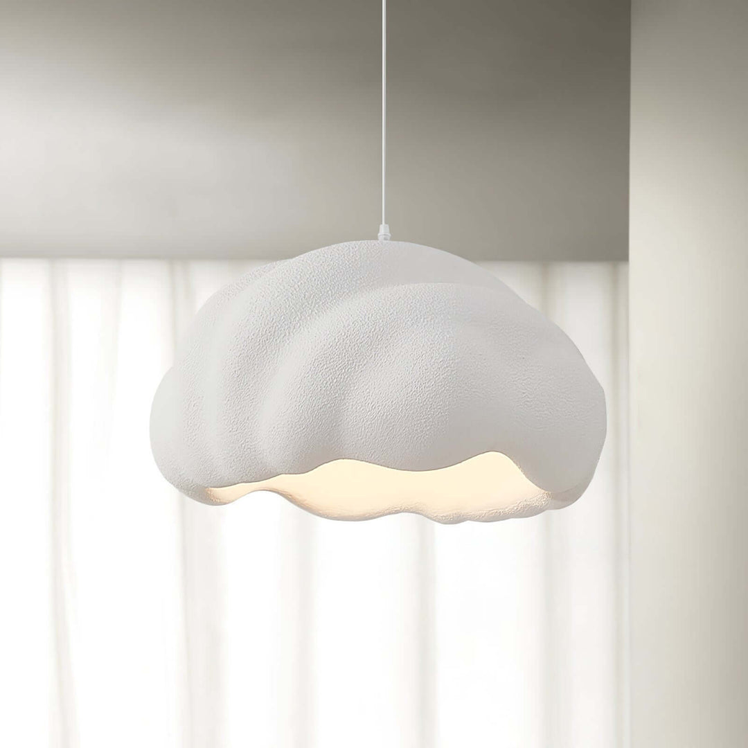 Feyno Resin Pendant Lamp - Nordic Cream Style Creative Pendant Light
