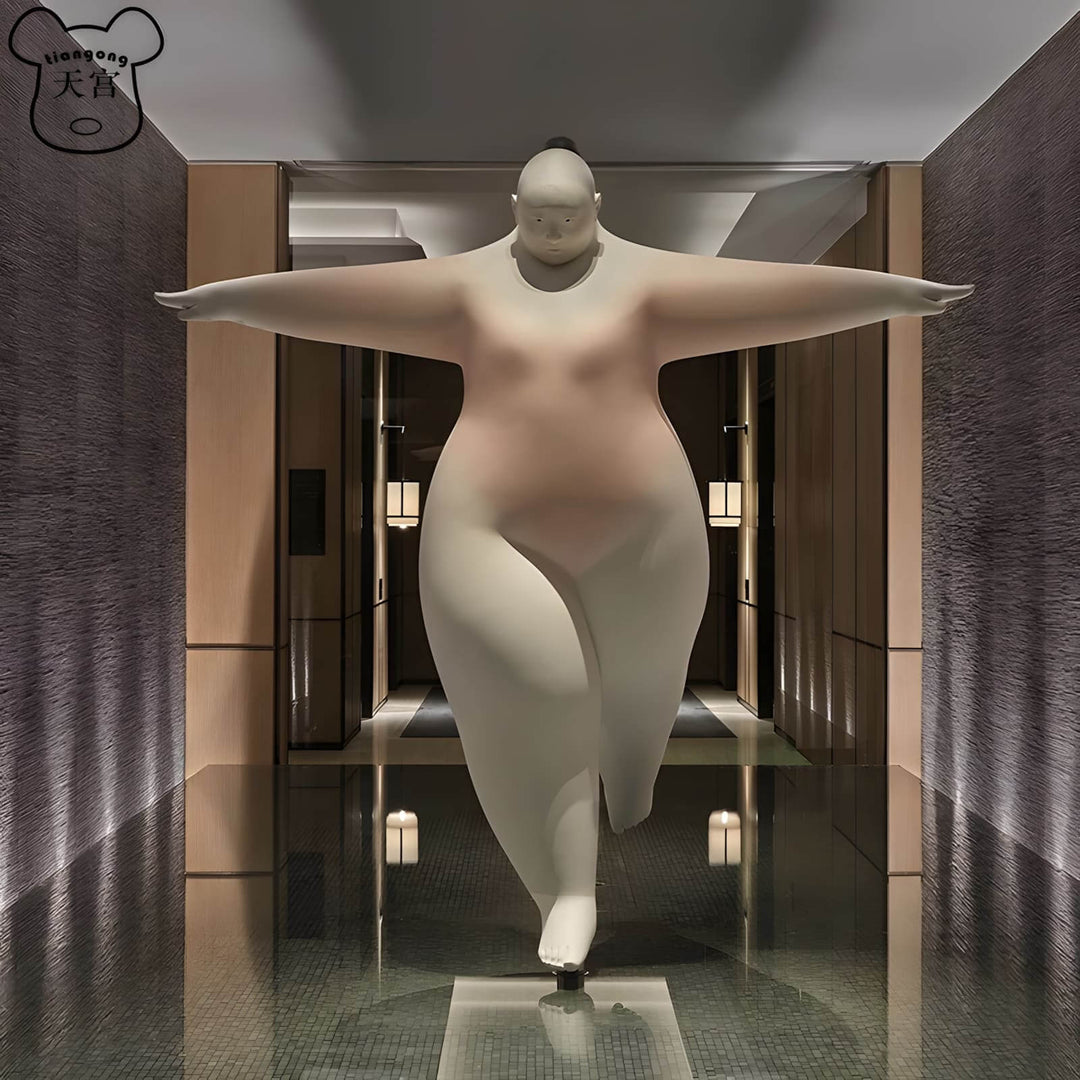 Feyora Art Deco Sculpture – Modern Resin Art Decoration